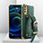 Soft Luxury Leather Snap On Case Cover XD3 for Vivo Y20 Green