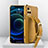 Soft Luxury Leather Snap On Case Cover XD3 for Vivo Y21 Yellow