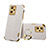 Soft Luxury Leather Snap On Case Cover XD4 for Realme 9 4G White