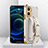 Soft Luxury Leather Snap On Case Cover XD4 for Realme C33 (2023) White