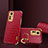 Soft Luxury Leather Snap On Case Cover XD4 for Xiaomi Redmi Note 12S Red