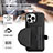 Soft Luxury Leather Snap On Case Cover Y01B for Apple iPhone 15 Pro Max