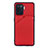 Soft Luxury Leather Snap On Case Cover Y01B for Oppo A94 4G Red