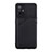 Soft Luxury Leather Snap On Case Cover Y01B for Oppo A94 5G Black