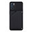 Soft Luxury Leather Snap On Case Cover Y01B for Oppo Reno6 5G Black