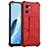 Soft Luxury Leather Snap On Case Cover Y01B for Oppo Reno7 5G Red