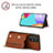 Soft Luxury Leather Snap On Case Cover Y01B for Samsung Galaxy A73 5G