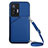 Soft Luxury Leather Snap On Case Cover Y01B for Vivo X70t Blue