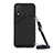 Soft Luxury Leather Snap On Case Cover Y01B for Vivo Y11 Black