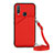 Soft Luxury Leather Snap On Case Cover Y01B for Vivo Y15 Red