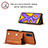 Soft Luxury Leather Snap On Case Cover Y01B for Vivo Y20a