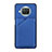 Soft Luxury Leather Snap On Case Cover Y01B for Xiaomi Mi 10i 5G Blue