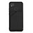 Soft Luxury Leather Snap On Case Cover Y01B for Xiaomi POCO C31 Black