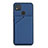 Soft Luxury Leather Snap On Case Cover Y01B for Xiaomi POCO C31 Blue