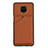 Soft Luxury Leather Snap On Case Cover Y01B for Xiaomi Poco M2 Pro Brown