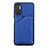 Soft Luxury Leather Snap On Case Cover Y01B for Xiaomi POCO M3 Pro 5G Blue