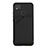 Soft Luxury Leather Snap On Case Cover Y01B for Xiaomi Redmi 9 Activ Black