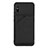 Soft Luxury Leather Snap On Case Cover Y01B for Xiaomi Redmi 9A Black