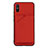 Soft Luxury Leather Snap On Case Cover Y01B for Xiaomi Redmi 9i Red