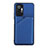 Soft Luxury Leather Snap On Case Cover Y01B for Xiaomi Redmi Note 10 Pro 4G Blue