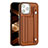 Soft Luxury Leather Snap On Case Cover Y02B for Apple iPhone 13 Pro