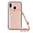 Soft Luxury Leather Snap On Case Cover Y02B for Samsung Galaxy A20