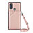 Soft Luxury Leather Snap On Case Cover Y02B for Samsung Galaxy A21s