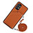 Soft Luxury Leather Snap On Case Cover Y02B for Samsung Galaxy A32 4G