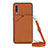 Soft Luxury Leather Snap On Case Cover Y02B for Samsung Galaxy A50