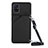 Soft Luxury Leather Snap On Case Cover Y02B for Samsung Galaxy A51 4G Black