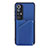 Soft Luxury Leather Snap On Case Cover Y02B for Xiaomi Mi 10S 5G Blue