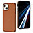 Soft Luxury Leather Snap On Case Cover Y03B for Apple iPhone 13