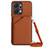 Soft Luxury Leather Snap On Case Cover Y03B for Huawei Honor X7a