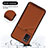 Soft Luxury Leather Snap On Case Cover Y03B for Samsung Galaxy A02s