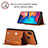 Soft Luxury Leather Snap On Case Cover Y03B for Samsung Galaxy A30