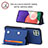 Soft Luxury Leather Snap On Case Cover Y03B for Samsung Galaxy F42 5G