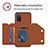 Soft Luxury Leather Snap On Case Cover Y03B for Samsung Galaxy M02s