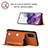 Soft Luxury Leather Snap On Case Cover Y03B for Samsung Galaxy S20