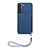 Soft Luxury Leather Snap On Case Cover Y03B for Samsung Galaxy S21 5G