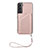 Soft Luxury Leather Snap On Case Cover Y03B for Samsung Galaxy S21 5G