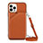 Soft Luxury Leather Snap On Case Cover Y04B for Apple iPhone 13 Pro Max