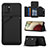 Soft Luxury Leather Snap On Case Cover Y04B for Samsung Galaxy A03