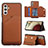 Soft Luxury Leather Snap On Case Cover Y04B for Samsung Galaxy A04s