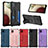 Soft Luxury Leather Snap On Case Cover Y04B for Samsung Galaxy A12 5G