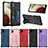 Soft Luxury Leather Snap On Case Cover Y04B for Samsung Galaxy A12 Nacho