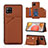 Soft Luxury Leather Snap On Case Cover Y04B for Samsung Galaxy A42 5G