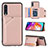 Soft Luxury Leather Snap On Case Cover Y04B for Samsung Galaxy A70