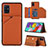 Soft Luxury Leather Snap On Case Cover Y04B for Samsung Galaxy M40S