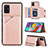 Soft Luxury Leather Snap On Case Cover Y04B for Samsung Galaxy M40S