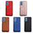 Soft Luxury Leather Snap On Case Cover Y04B for Samsung Galaxy M52 5G